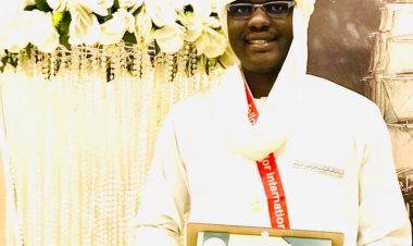 Graduado de Nasser fellowship para Leadership Internacional asiste a la reunión de la Oficina Ejecutiva del Consejo Nacional de la Juventud del Chad