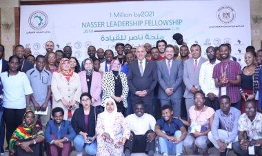 Waziri wa Vyanzo vya Maji na Umwagiliaji akutana na Vijana wa Udhamini wa Nasser kwa Uongozi wa Kiafrika