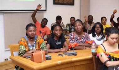 Salud de África... Sesión interactiva en el quinto día de Nasser Fellowship para African Leadership