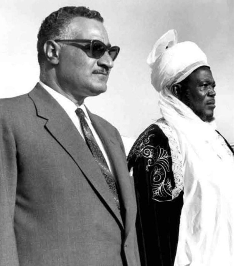 Wakati ambapo ndege za Misri ziliporukia Nigeria, kwa maagizo ya Abd El Nasser