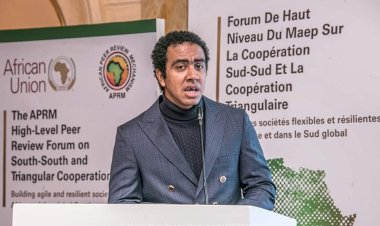 «Ghazaly» Mzungumzaji katika Mkutano wa Kilele wa Afrika wa kuwakilisha Juu  kwa Ushirikiano wa Kusini-Kusini