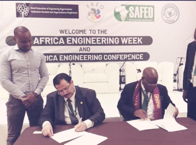 Mhitimu wa Udhamini wa Nasser anaimarisha ushirikiano kati ya Chama cha wahandisi cha kimisri na chama cha wahandisi cha kizambia