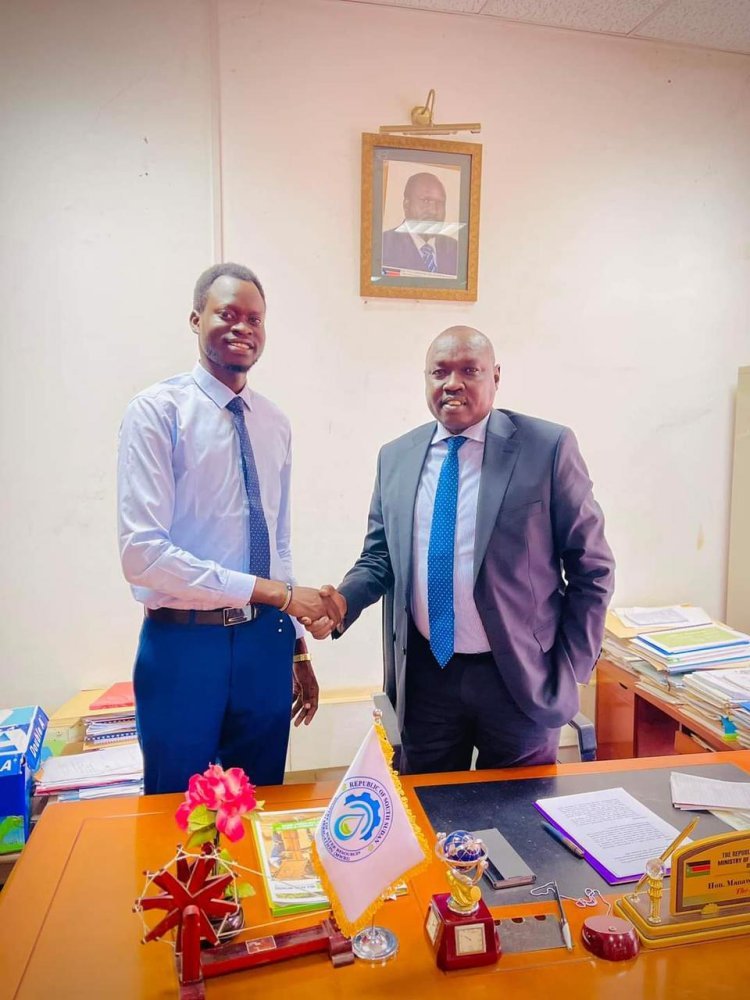 "Gattiek Wichar" Mhitimu wa Udhamini wa  Nasser ni  Msemaji Rasmi wa Waziri wa Rasilimali na Umwagiliaji wa Jamhuri ya Sudan Kusini  