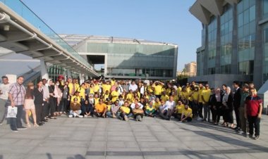 Nasser Fellowship Team visits Bibliotheca Alexandrina