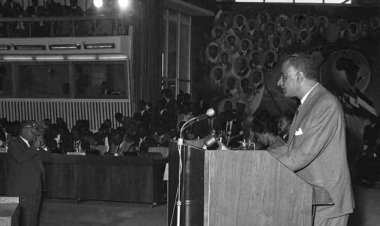 Between Egypt and Africa, there is Gamal Abd El-Nasser
