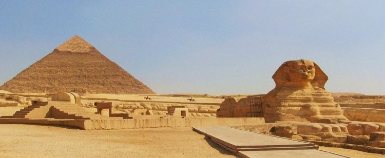 The pyramids... the engineering miracle