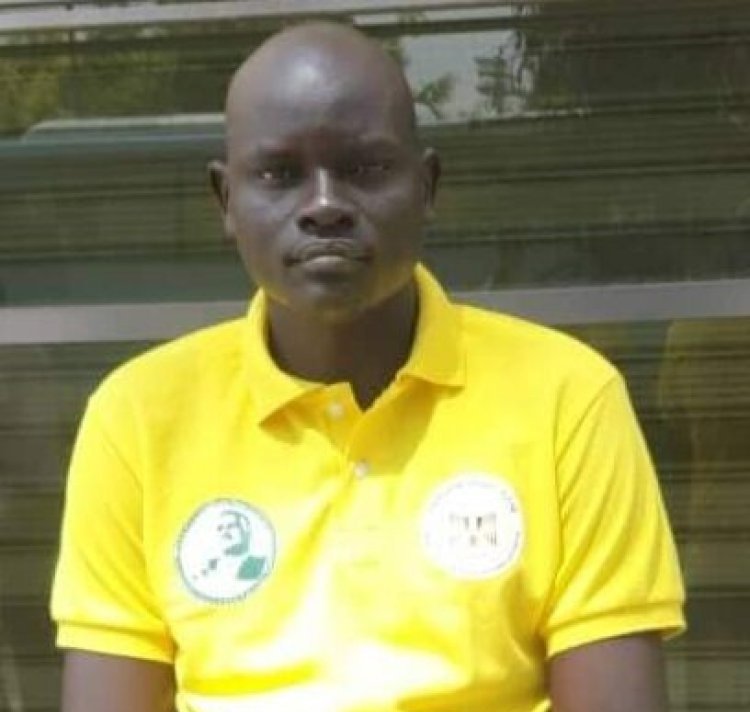 Graduado de Nasser Fellowship para Leadership es vicepresidente de la Unión Nacional de Jóvenes de la Republica del sudan del Sur en 2022