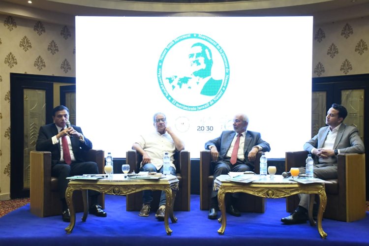  A panel discussion on "Empowering Youth" in the presence of the Minister of Youth and Sports and the Governor of Beni Suef