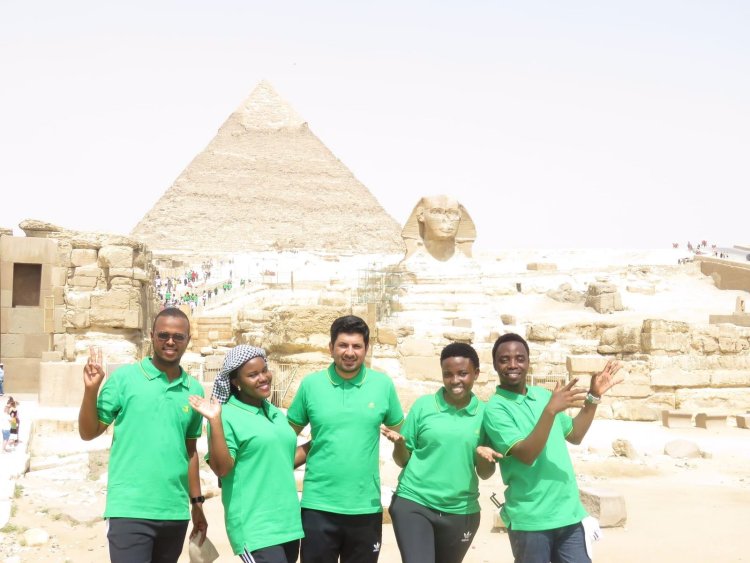 Giza Pyramids received World youth