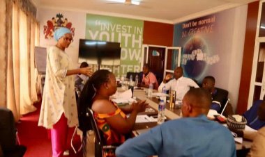 A Nasser Fellowship for International Leadership Graduate shows her Experience in National Youth Council in Gambia