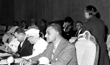 Discours de Gamal Abdel Nasser en 1955 à Calcutta en Inde