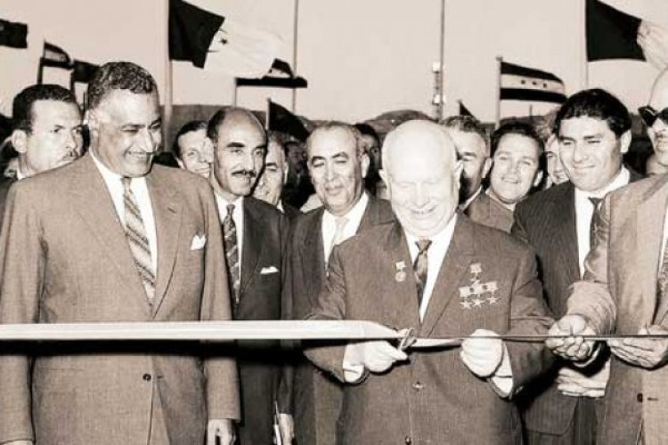 Aswan Dam the greatest and biggest engineering project of the 20th century