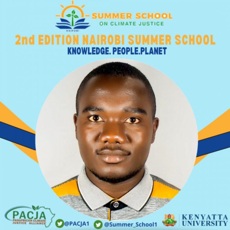 المنسق الوطني لحركة ناصر الشبابية بدولة بوروندي مشاركا في النسخة الثانية من المدرسة الصيفية للعدالة المناخية بكينيا