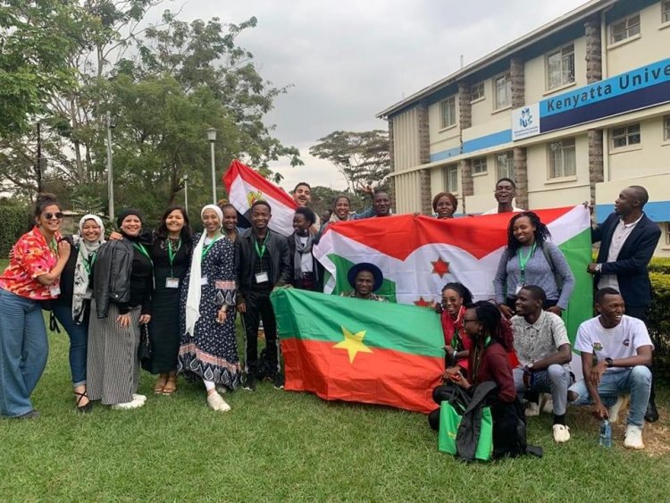 المنسق الوطني لحركة ناصر الشبابية بدولة بوروندي مشاركا في النسخة الثانية من المدرسة الصيفية للعدالة المناخية بكينيا