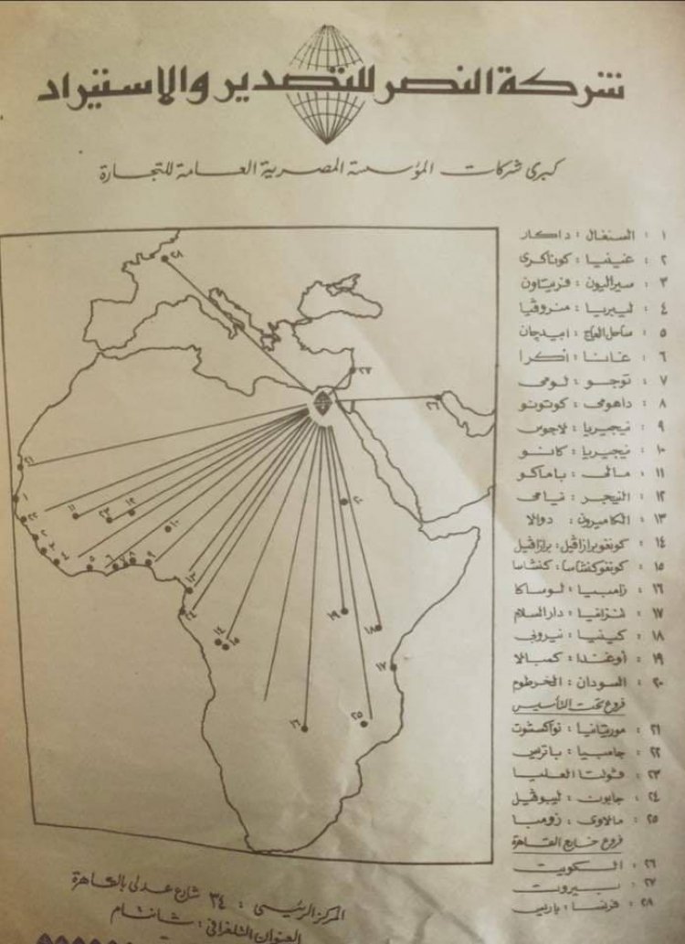 شركة النصر للتصدير والاستيراد... ذراع مصر الطولى في القارة الإفريقية