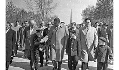 Visita del líder Jamal Abdel-Nasser a Ucrania en 1958