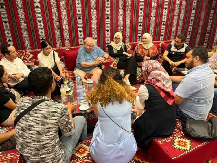 حركة ناصر الشبابية بالجمهورية التونيسة تلتقي أستاذ بجامعة هارفارد