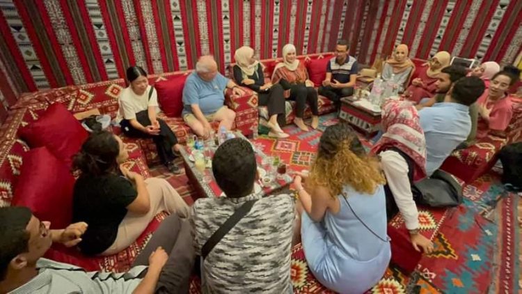 حركة ناصر الشبابية بالجمهورية التونيسة تلتقي أستاذ بجامعة هارفارد