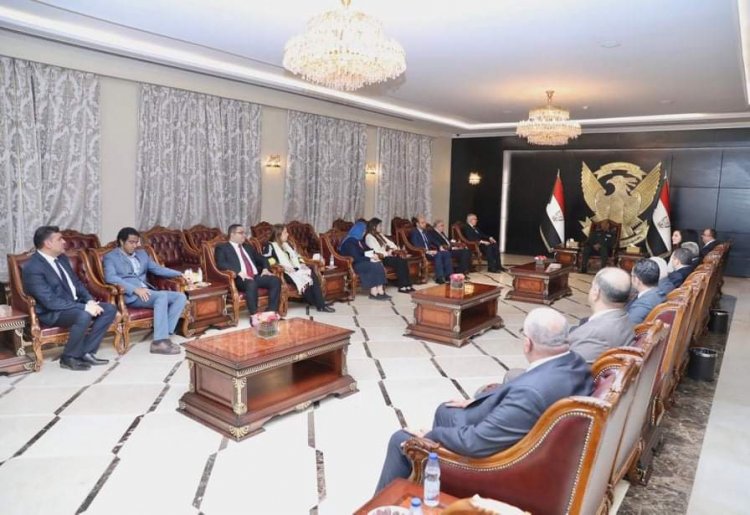 Ghazaly  meets with Al-Burhan and the Sudanese Revolutionary Fronts (SRF) 