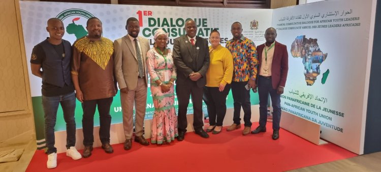 Ghazaly" kama mzungumzaji katika Kongamano la kwanza la kila mwaka la mashauriano kwa viongozi vijana waafrika huko Ufalme wa Morocco