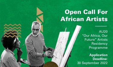 Open Call For African Artists AU20 Our Africa, Our Future Artists Residency Programme
