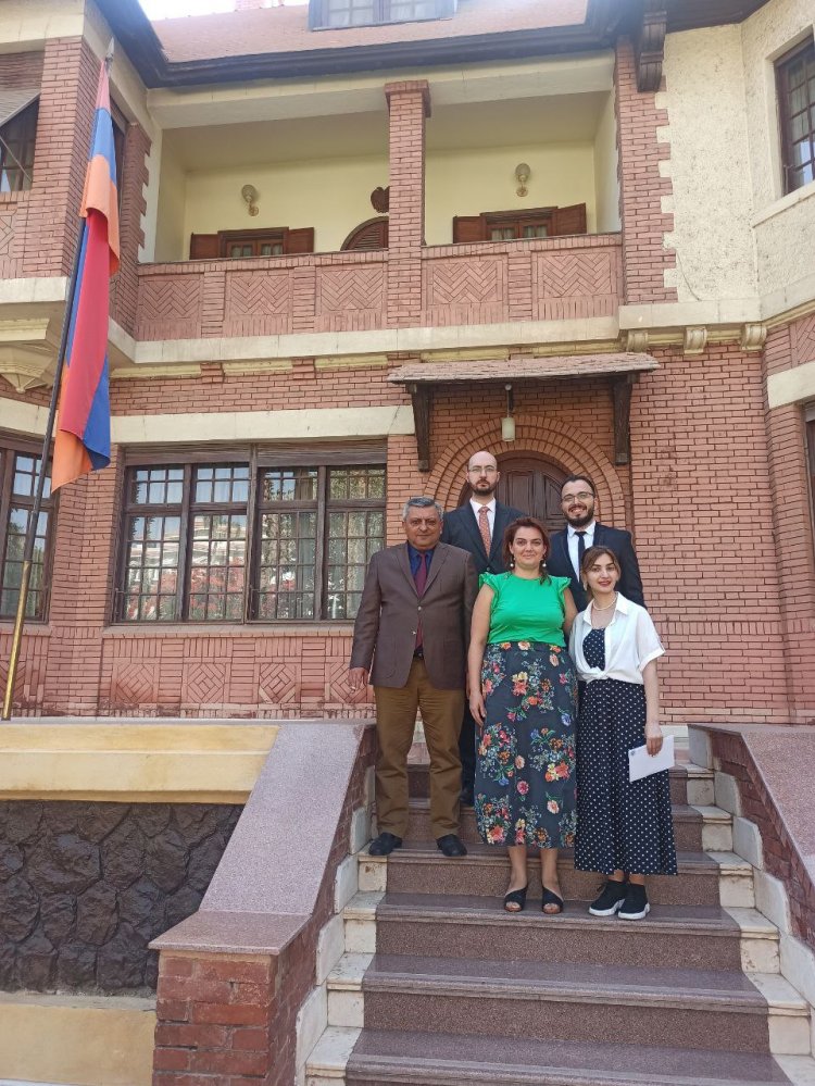The first Armenian alumni of Nasser Fellowship for International Leadership hosted by Embassy of the Republic of Armenia in Cairo