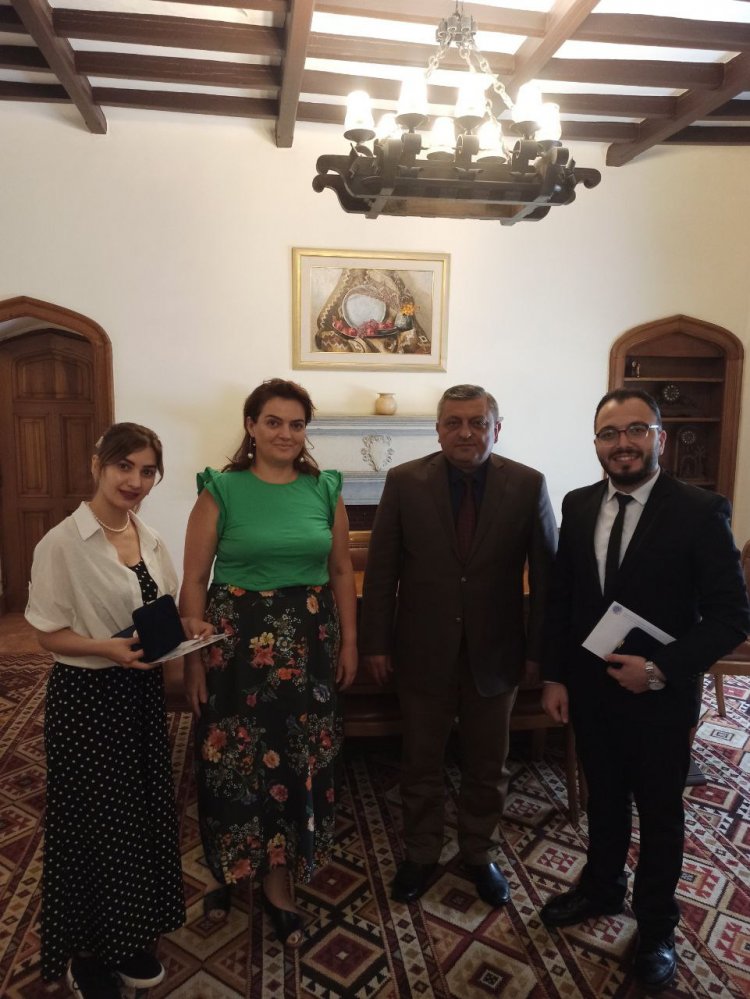 The first Armenian alumni of Nasser Fellowship for International Leadership hosted by Embassy of the Republic of Armenia in Cairo