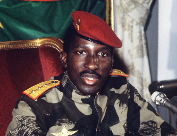 Africa’s Che Guevara" Thoma  Sankara"