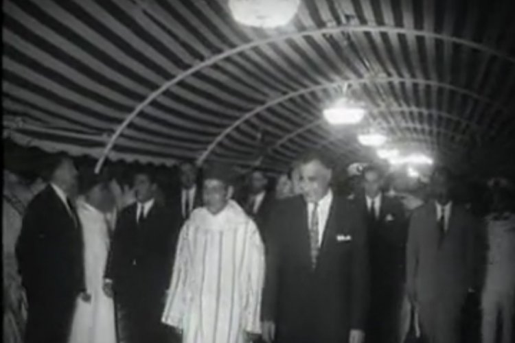 مأدبة عشاء بقصر الرياض تكريما لجلالة الملك الحسن