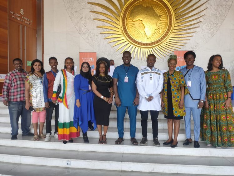 Nasser Fellowship alumni participates in Pan African Youth Forum 2022