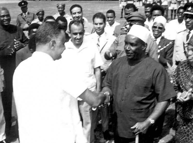 Les tours du président Gamal Abd Elnasser en Tanzanie 1966