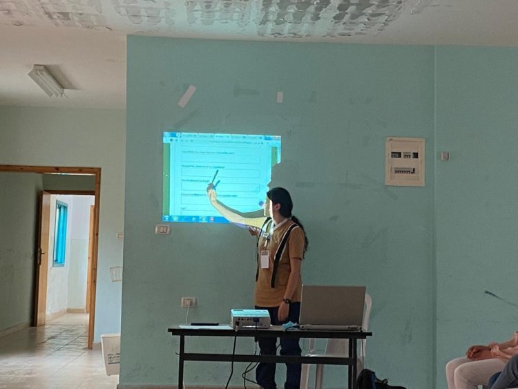 Magada Hashem : Une Palestinienne dirigeant une campagne pour faire connaître la bourse de Nasser à travers le Croissant rouge