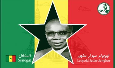 Leopold Sedar Senghor, nicknamed the "Wise man of Africa"