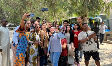 Le lancement des activités du 2ème jour de la  Bourse Nasser pour le leadership international  dans sa troisième édition en visitant le Musée du leader Gamal Abdel Nasser