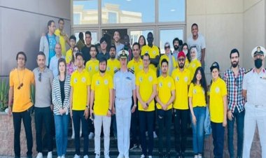 Nasser Fellowship para Leadership Internacional relata al mundo los laureles de las Fuerzas Navales Egipcias en la celebración de su aniversario 54