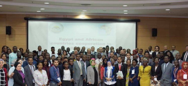 Nasser fellowship delegation for international leadership visit Agricultural Research Center