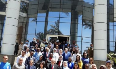 La delegación de Nasser Fellowship para Leadership Internacional visita el Centro de Las  Investigaciones Agrícolas