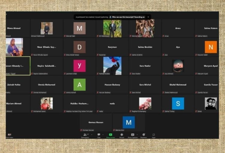 Ghazali akutana na timu ya Tovuti rasmi ya Harakati ya Nasser kama sehemu ya maandalizi ya toleo la nne la Udhamini wa Nasser kwa Uongozi wa Kimataifa