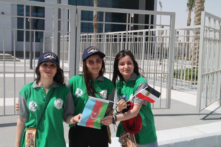 Una maratón deportiva en la Ciudad Deportiva de la nueva capital administrativa en el marco del día decimotercer  Nasser Fellowship