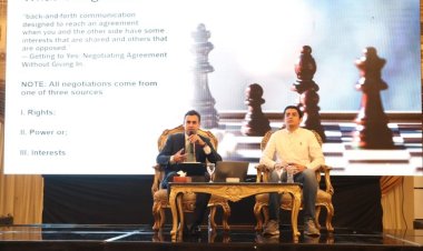 Experiencia de Juventud y Crecimiento... Del Desafío a la Oportunidad" es una de las Charlas de la Cuarta Edición de Nasser Fellowship para Leadership Internacional