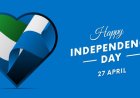 La fête d'indépendance de Sierra Leone