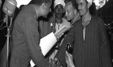 The Egyptian farmer's celebration between leader Gamal Abdel Nasser and President Abdel Fattah al-Sisi