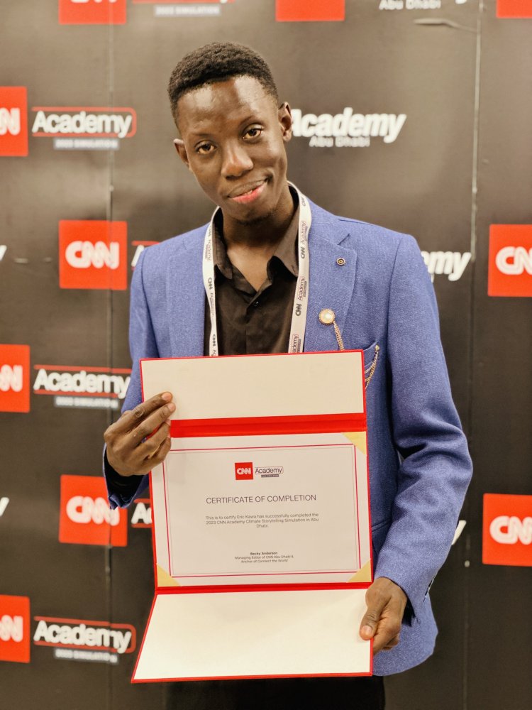 Nasser Fellow Earns Special Recognition at CNN Academy Graduation