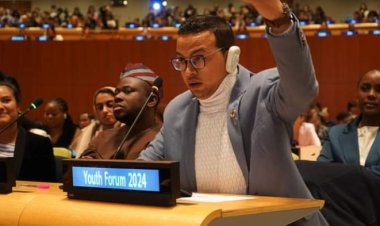 Mhitimu wa Udhamini wa Nasser kwa Uongozi wa Kimataifa azungumza katika Mkutano wa Vijana wa Umoja wa Mataifa huko New York