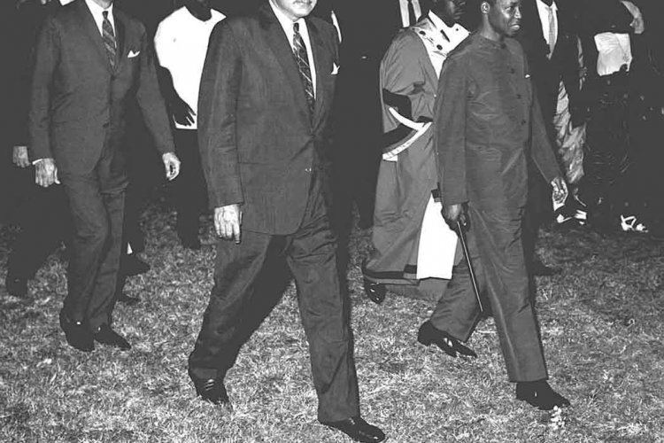 Ceremony for Granting Abdel Nasser an Honorary Citizenship Certificate and Inauguration of Dar es Salaam University