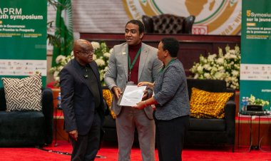 On Behalf of the Continent's Youth: Egyptian Representative Delivers African Youth Conference Outcomes to Johannesburg Mayor