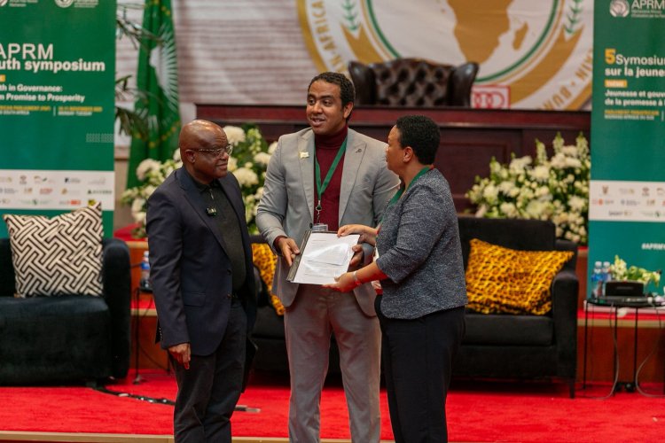 On Behalf of the Continent's Youth: Egyptian Representative Delivers African Youth Conference Outcomes to Johannesburg Mayor