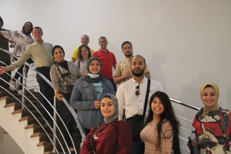 La Bourse « Nasser pour le leadership international » visite le Musée des Forces aériennes lors des activités de la septième journée