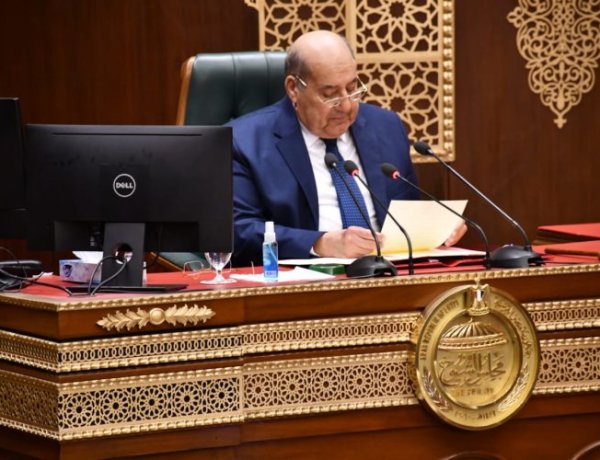 Le président du Sénat accueille les délégations de jeunes participant à la troisième promotion de la Bourse Nasser pour le leadership international